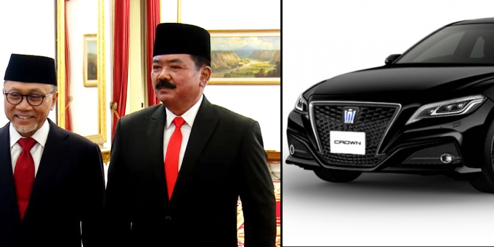 Jadi Menteri Baru Jokowi, Intip Mobil Dinas Zulkifli Hasan dan Hadi Tjahjanto