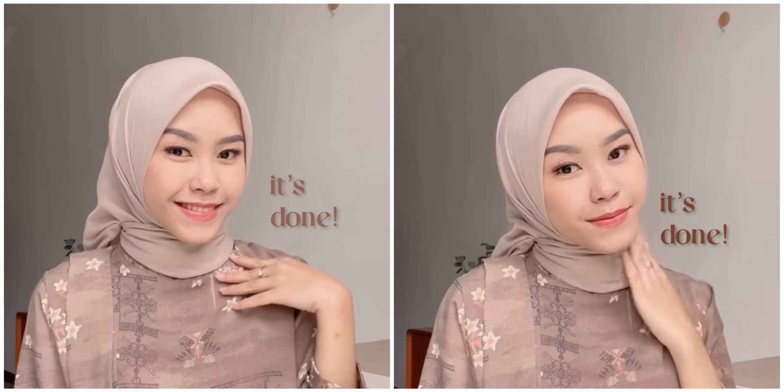 Tips Pakai Kerudung Segi Empat untuk Acara Formal