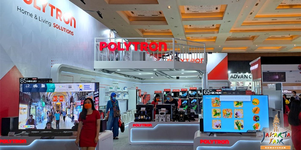 POLYTRON Gelar Promo Menarik di Jakarta Fair 2022, Beli Smart TV Dapat Hadiah Senilai Rp3 Juta!