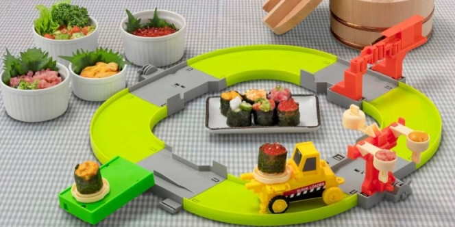 Ada Sirkuit Mainan yang Bisa untuk Membuat Sushi