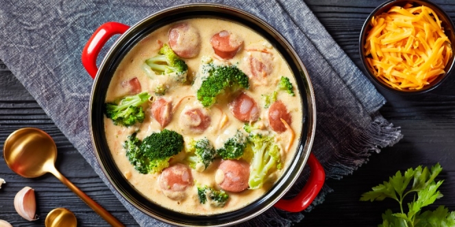 Resep Sup Brokoli Keju, Creamy dan Bergizi