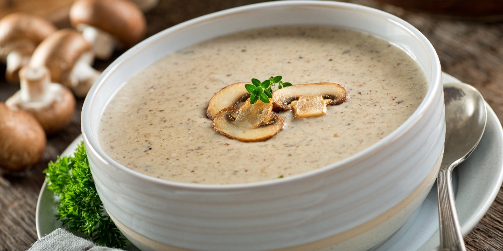 Resep Sup Jamur Krim, Sehat dan Lezat