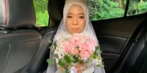 Potret Pernikahan Viral Wanita Bertubuh Kecil, Kisah Cinta Tak Pandang Fisik!