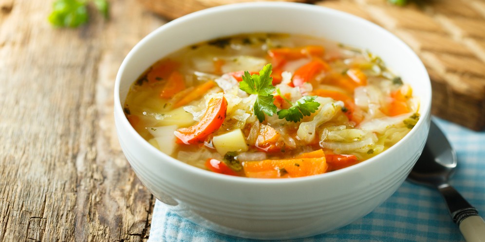 Resep Vegetarian Rendah Kalori: Sup Kubis