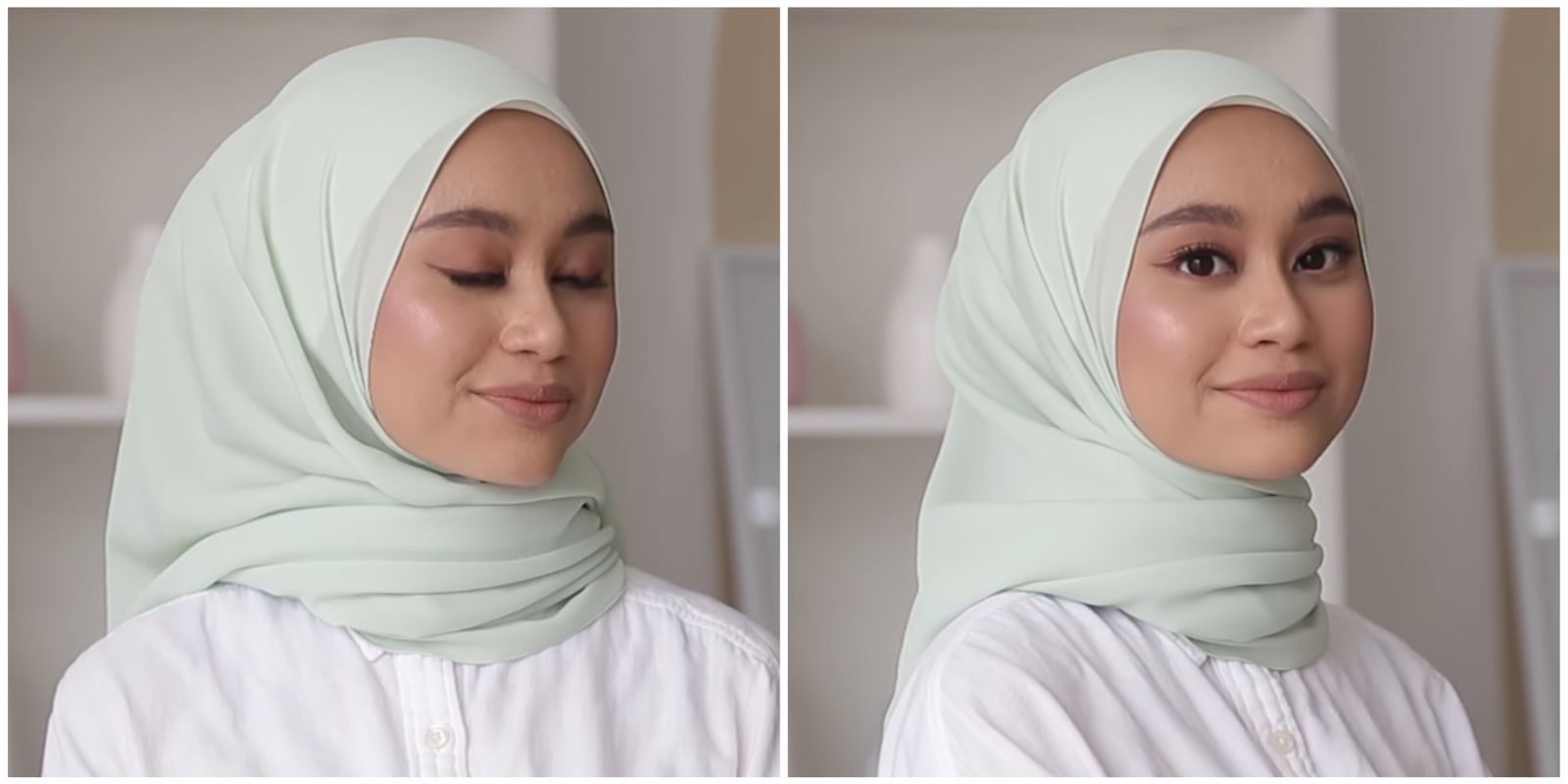 Tutorial Pashmina Simpel Siap Temani Lebaran Iduladha