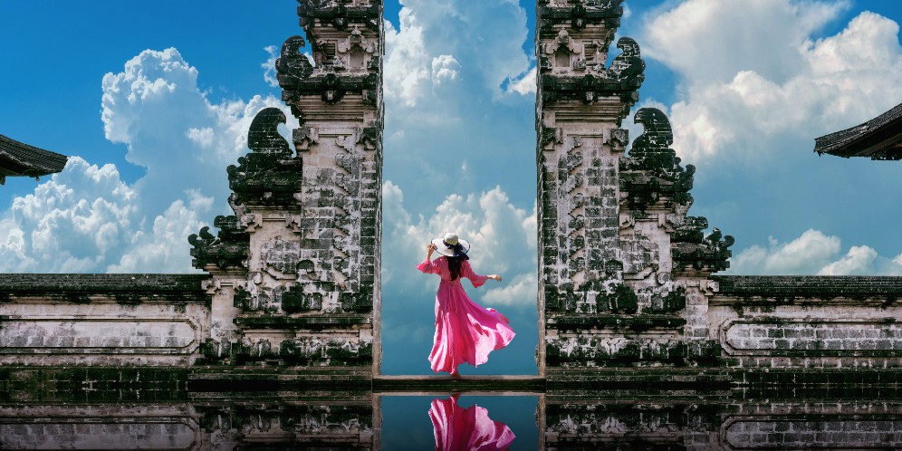 Foto di 'Gerbang Surga' Bali, Penuh Trik Namun Jadi Incaran Turis