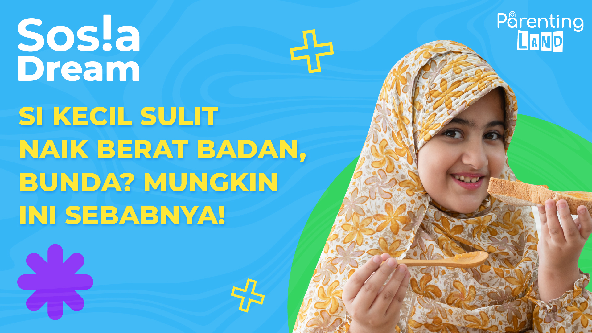 Si Kecil Sulit Naik Berat Badan, Bunda? Mungkin Ini Sebabnya!