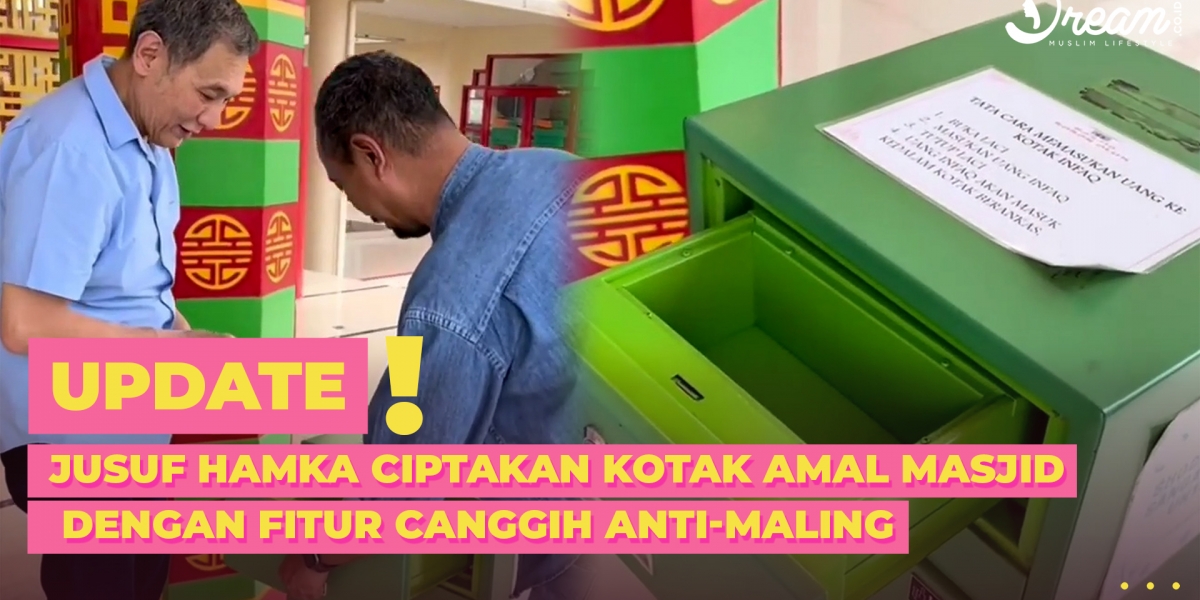 Jusuf Hamka Ciptakan Kotak Amal Masjid Dengan Fitur Canggih Anti Maling