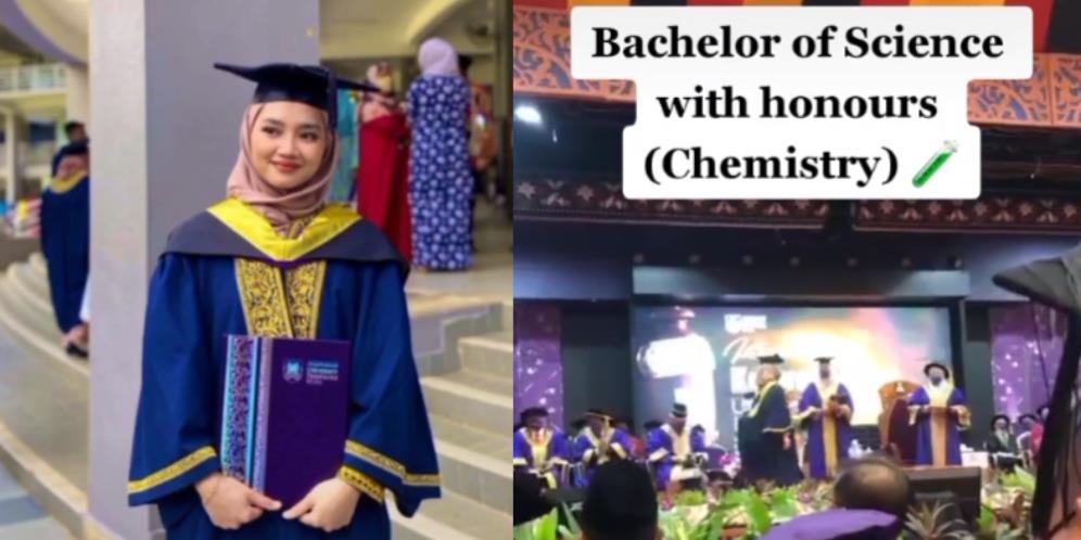 Gadis Sarjana Kimia Lulus dengan Gelar Kehormatan Tak Malu Pamer Pekerjaan Jadi Pelayan Restoran, Netizen: Yang Penting Kerja dan Halal