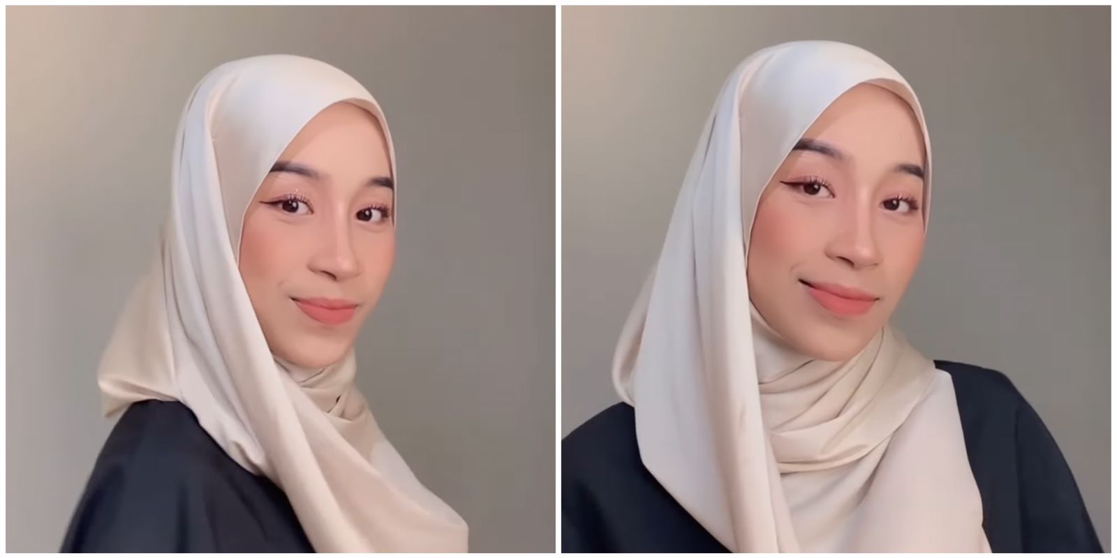 Tutorial Kerudung Pashmina Satin, Lengkapi Tampilan 'Glamours'