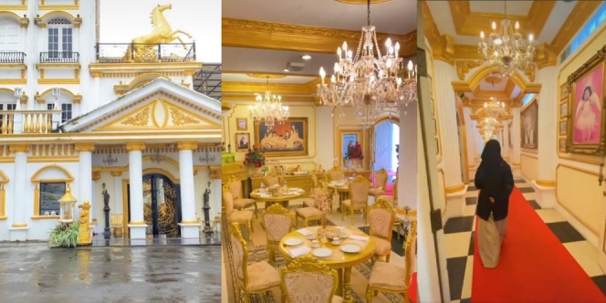 Potret Sekolah Islam Alexandria di Bekasi Timur, Mewah dan Megah Berlapis Warna Emas bak Istana Raja