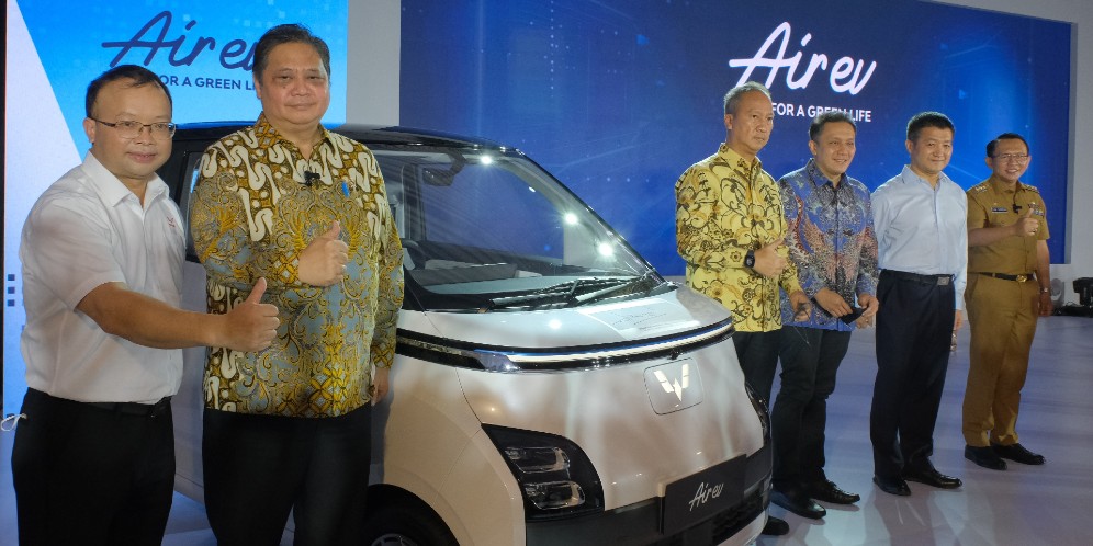 Mobil Listrik Wuling Air ev Resmi Made in Cikarang