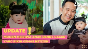 Momen Meshwa Anak Denny Cagur yang Bikin Gemas Netizen