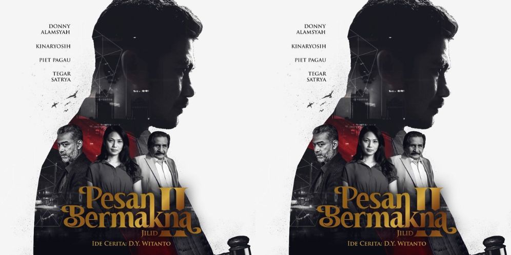 Berperan di Film Pesan Bermakna II, Aktor Donny Alamsyah: `Tak Mudah Jadi Seorang Hakim`