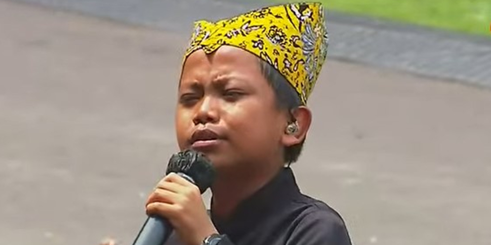 Tampil di Istana Negara, Farel Prayoga Penyanyi Cilik Bikin Iriana Jokowi Berjoget