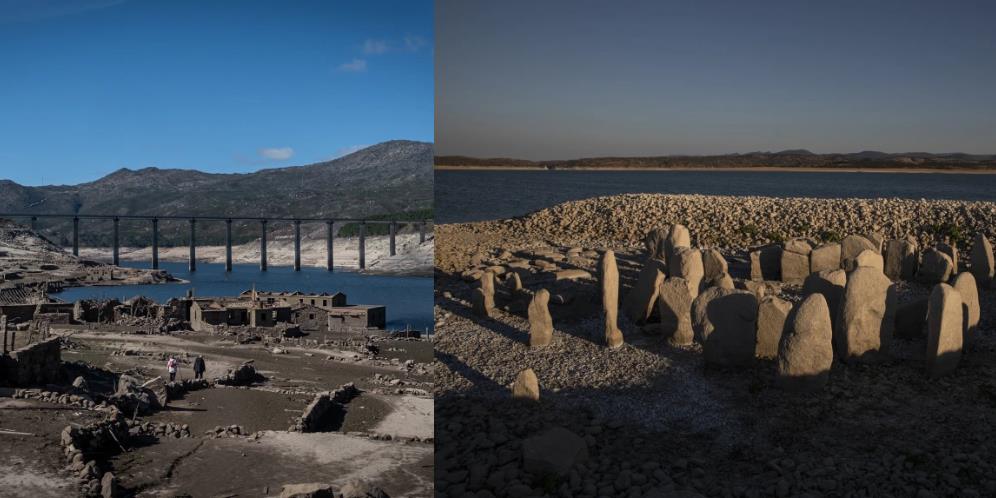 Sungai Danau di Dunia Makin Mengering, Banyak Peninggalan Sejarah Kuno dan Purba Muncul ke Permukaan
