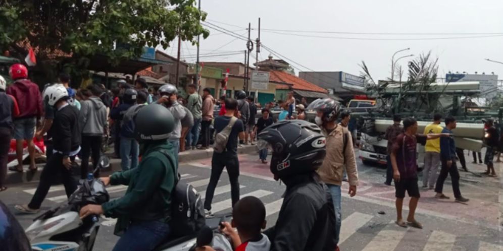 Kronologi Kecelakaan Maut Truk Kontainer di Bekasi, 10 Orang Meninggal