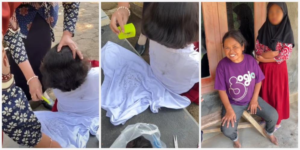 Mengharukan! Kisah Keluarga Siswi SD di Karanganyar yang Viral karena Penuh Kutu