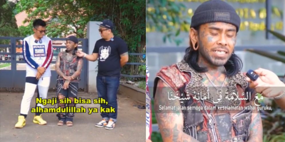 Cerita Hijrah Pemuda Punk, Lantunan Sholawatnya untuk Sang Guru Bikin Merinding