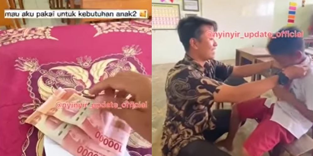 Kisah Guru Honorer  Bergaji Rp200 Ribu per Bulan Belikan Dasi Siswanya yang Rusak