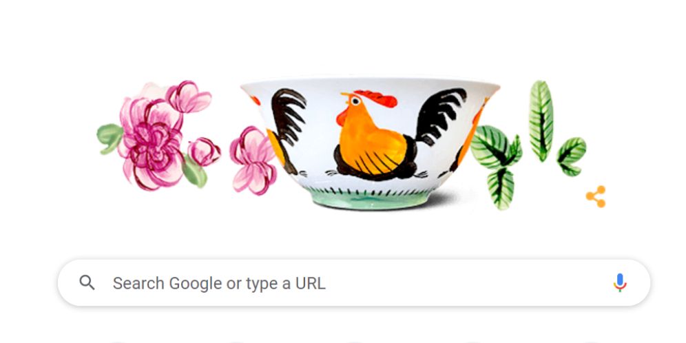 Sejarah Mangkuk Ayam Jago yang Jadi Google Doodle Hari Ini, Ternyata Bukan dari Indonesia