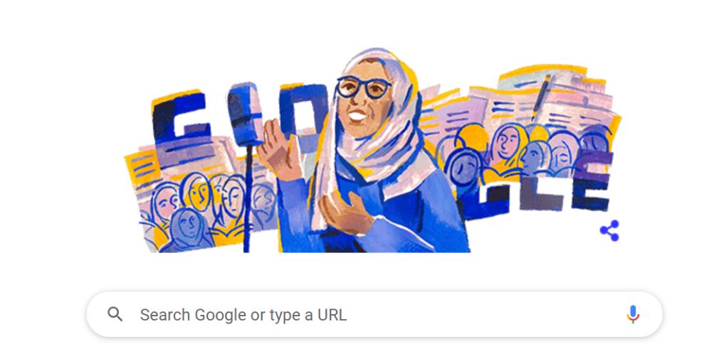 Google Doodle Hari Ini Peringati Ulang Tahun Pahlawan Indonesia Rasuna Said, Ini Rekam Jejaknya