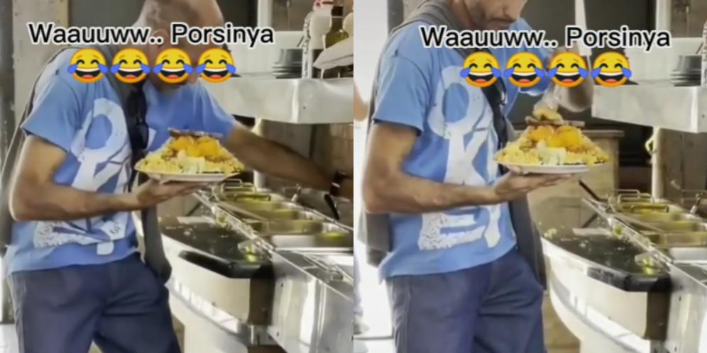 Pertama Kali Ikut Makan Prasmanan di Restoran, Porsi Turis Bule Ini Bikin Melongo, Netizen: 'Belum 2 Piring'
