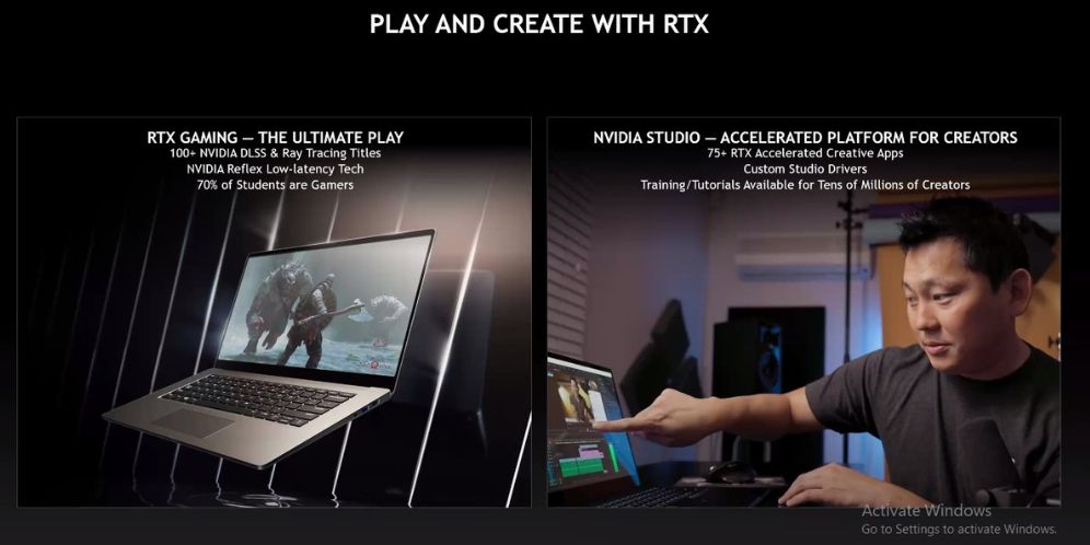 Intip Pembaruan NVIDIA GeForce RTX 30, Laptop Pelajar STEM yang Diklaim Lebih Bertenaga
