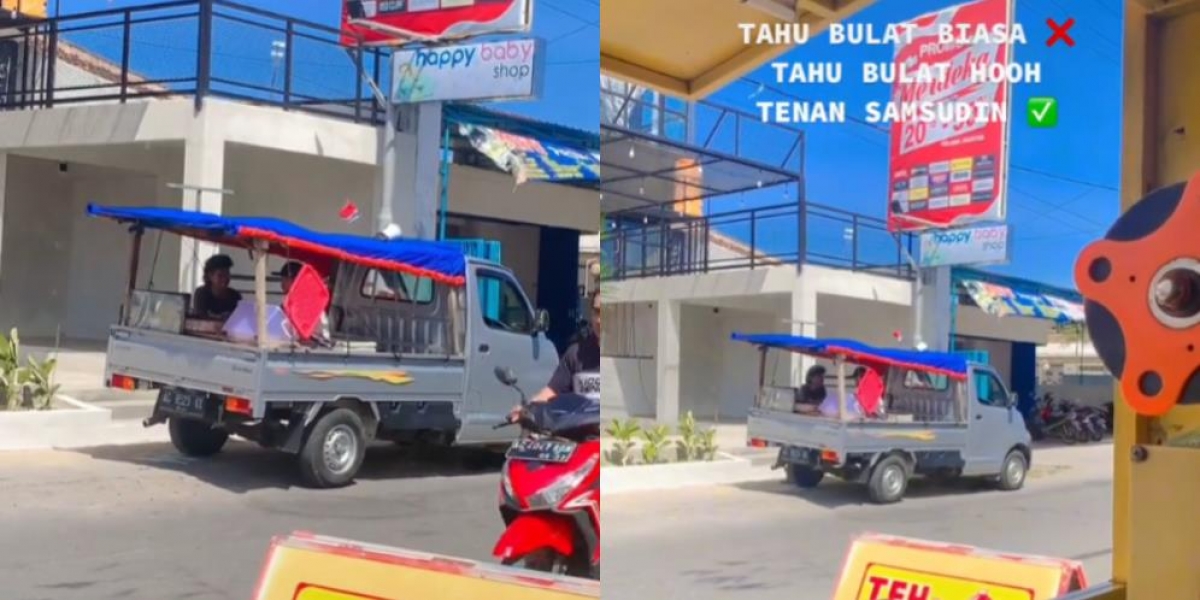 Ngakak Mobil Penjual Tahu Bulat Dadakan Ubah Sound Penglaris Pakai