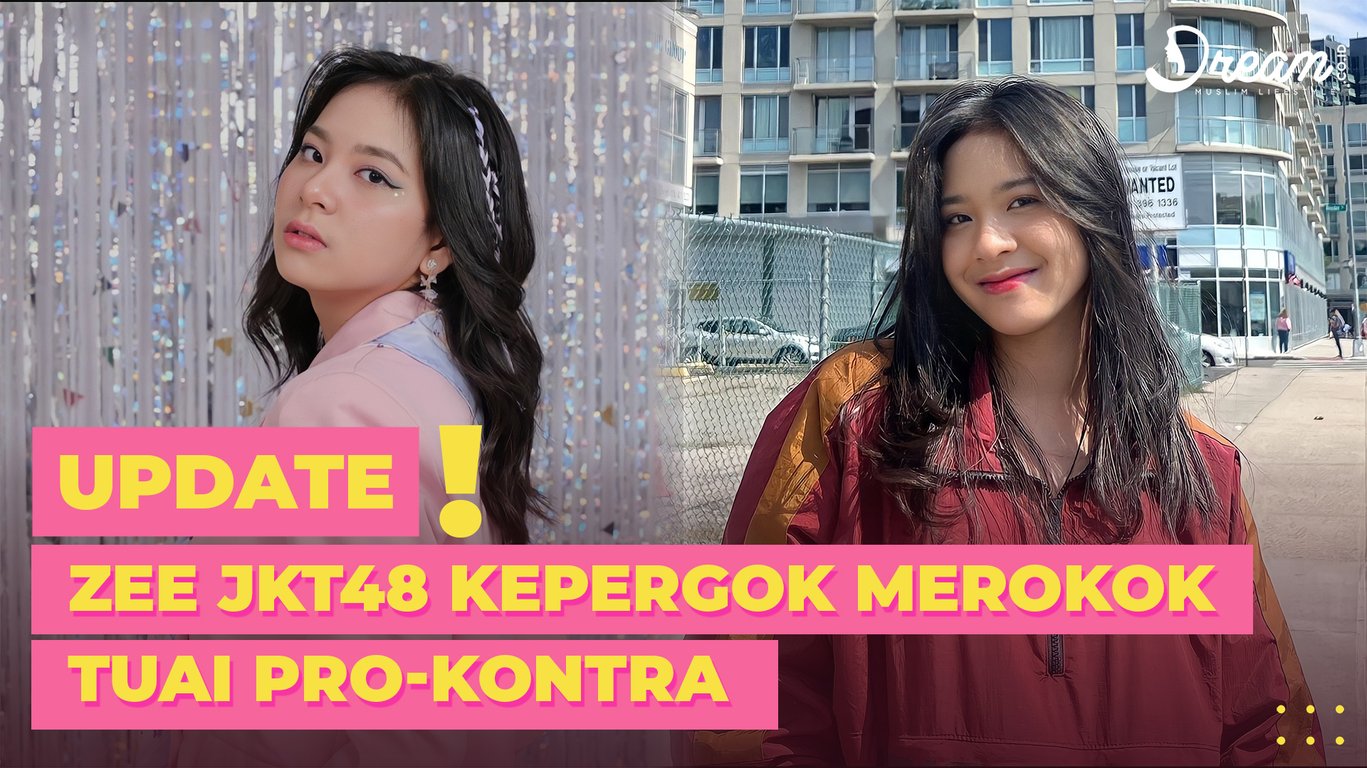 Zee JKT48 Kepergok Merokok Tuai Pro-Kontra