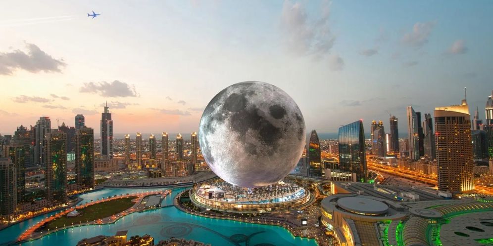 Dubai Siap Bangun Hotel Senilai Rp75,7 Triliun, Tamu Bisa Dapatkan Pengalaman Berjalan di Bulan