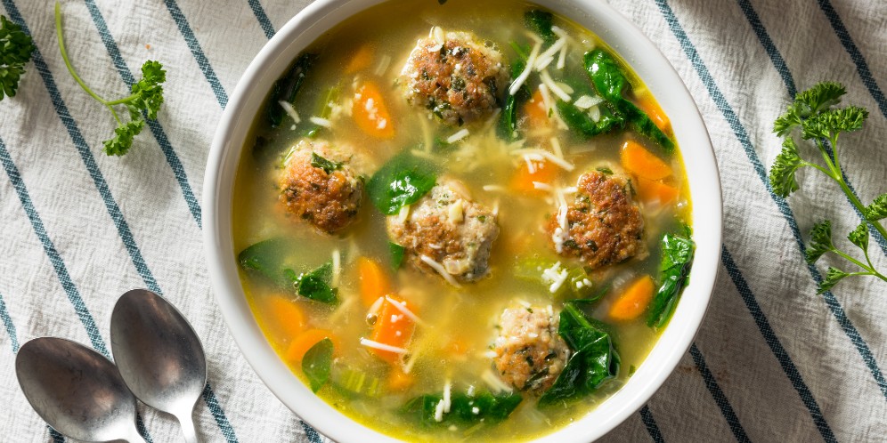 Resep Italian Wedding Soup yang Cocok untuk Dinner