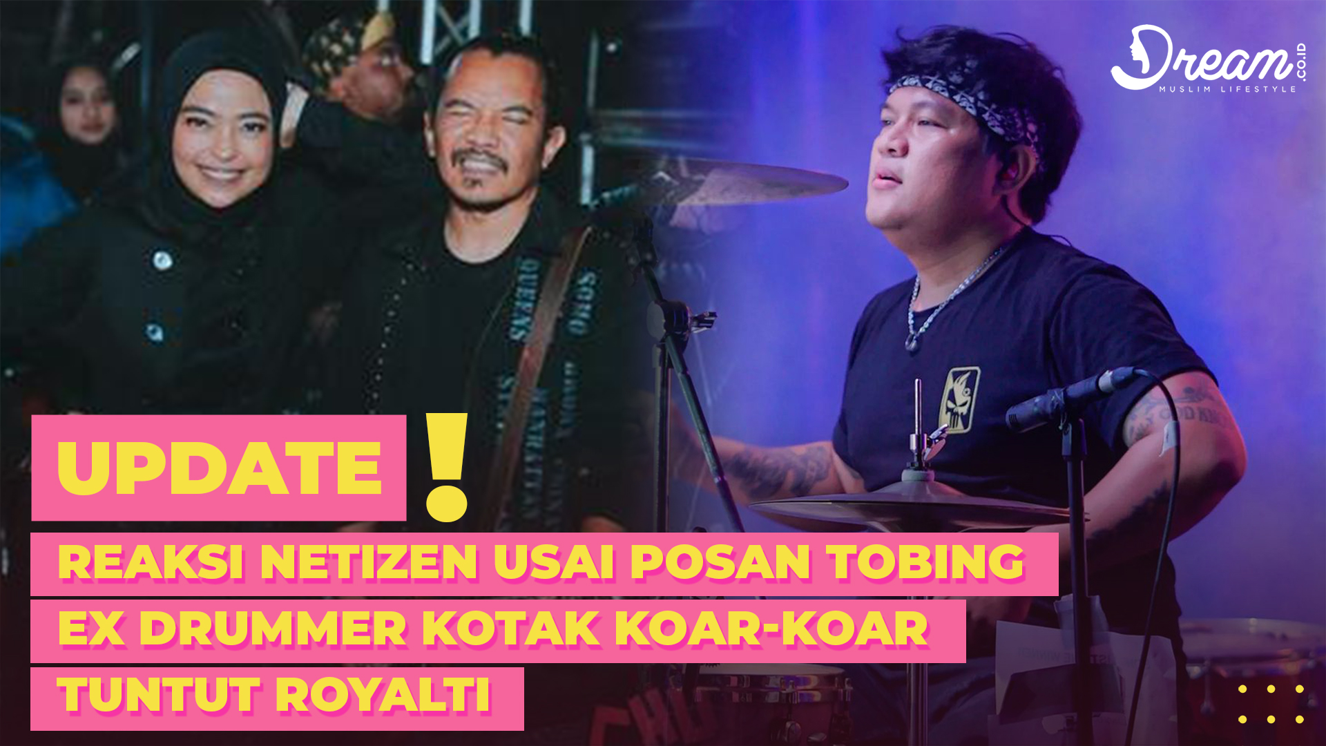 Heboh Posan Tobing Ex Drummer Kotak Koar-koar Tuntut Royalti