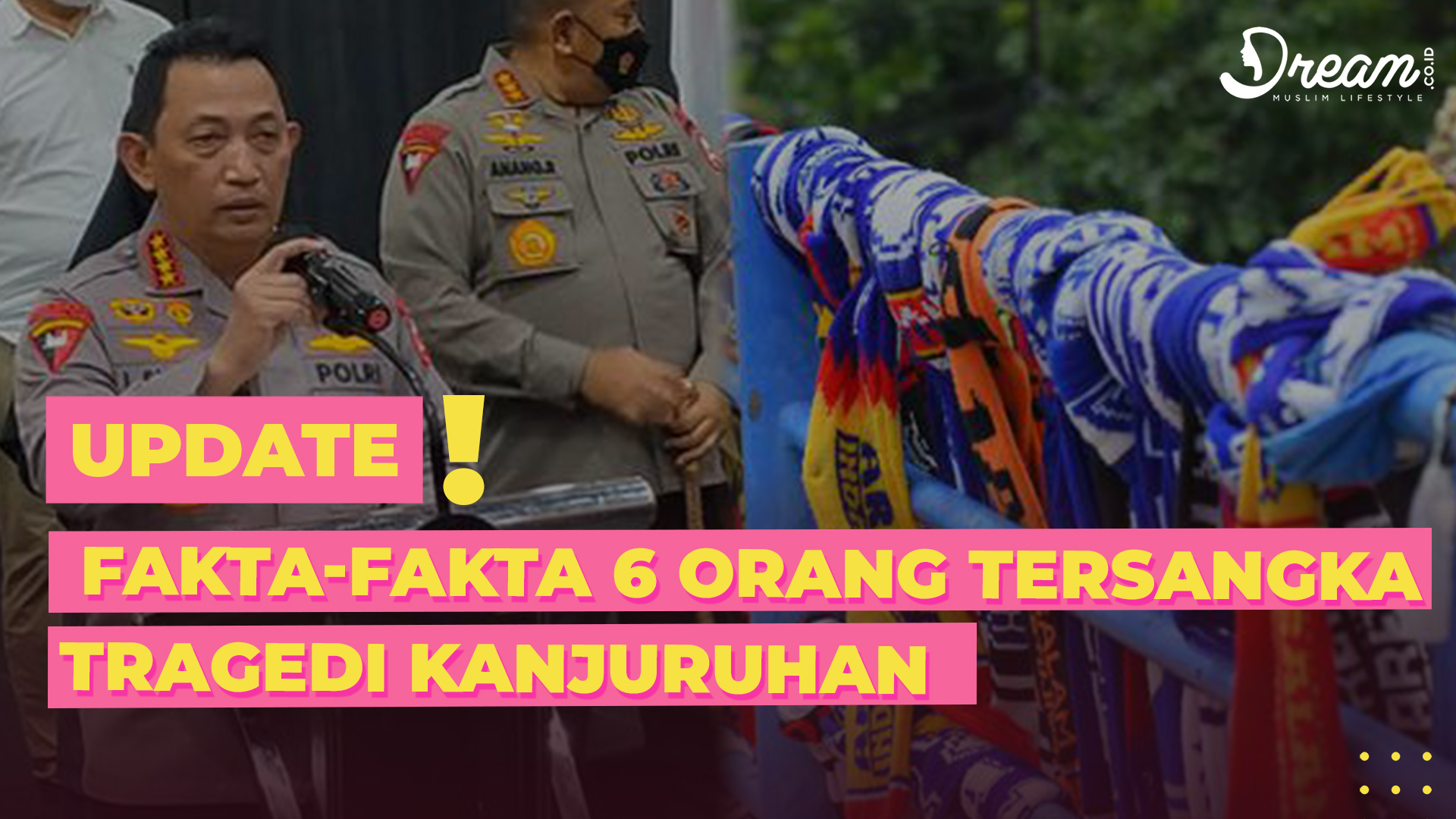 Fakta-fakta 6 Orang Tersangka Tragedi Kanjuruhan