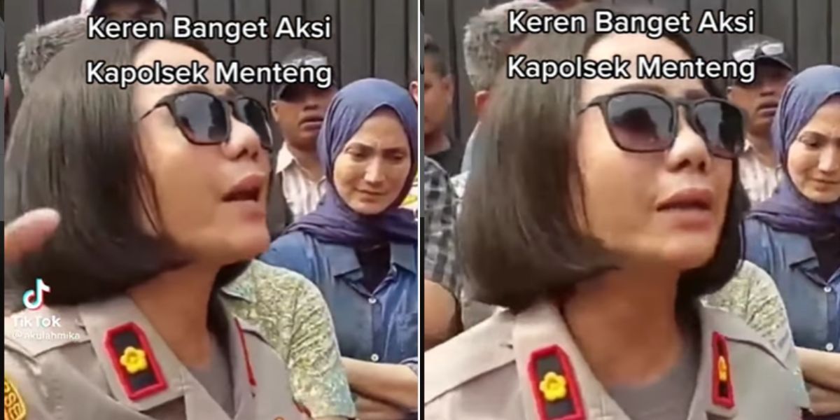 Aksi Berani Kompol Ocha, Kapolsek Menteng yang Usir Preman dan Satpol PP di Rumah Wanda Hamidah