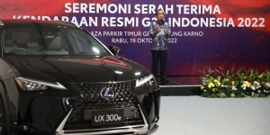 Mobil Listrik BZ4X dan Lexus UX 300e Siap Kawal KTT G20 di Bali