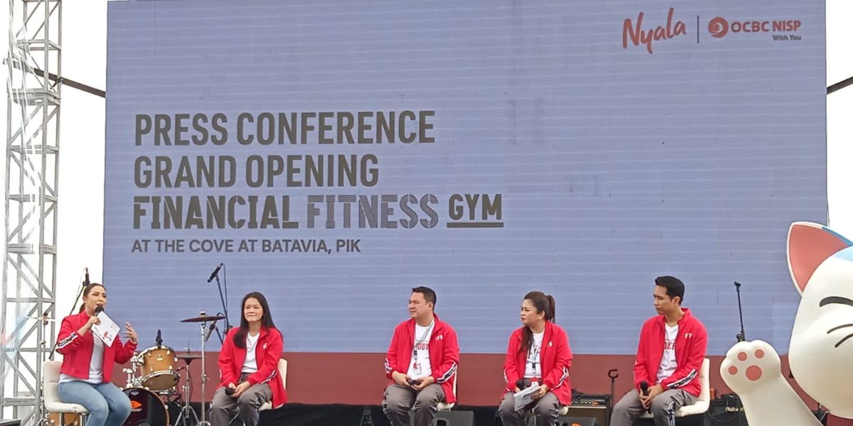 Konsep Ala Gym, Kantor Cabang Baru OCBC NISP Layani `Fitnes` Kesehatan Keuangan Gratis