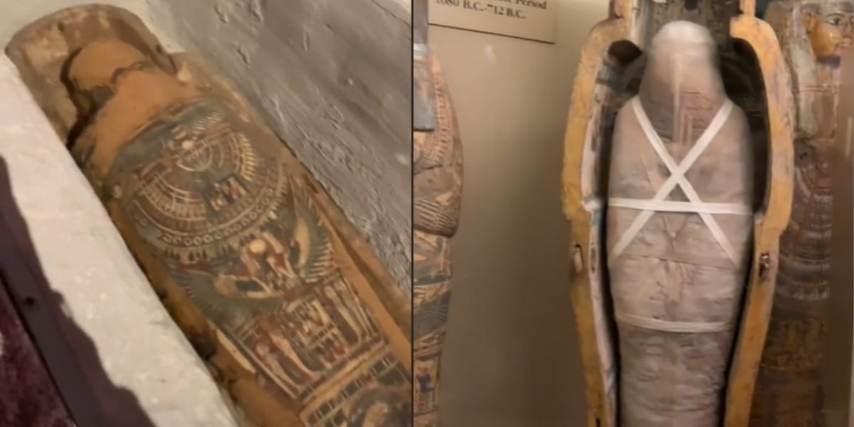 Viral Pria Ini Tunjukan Isi Museum Mumi, Bikin Merinding