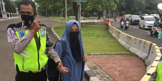 Fakta-fakta Penangkapan Wanita Todong Pistol ke Paspampres di Depan Istana Negara