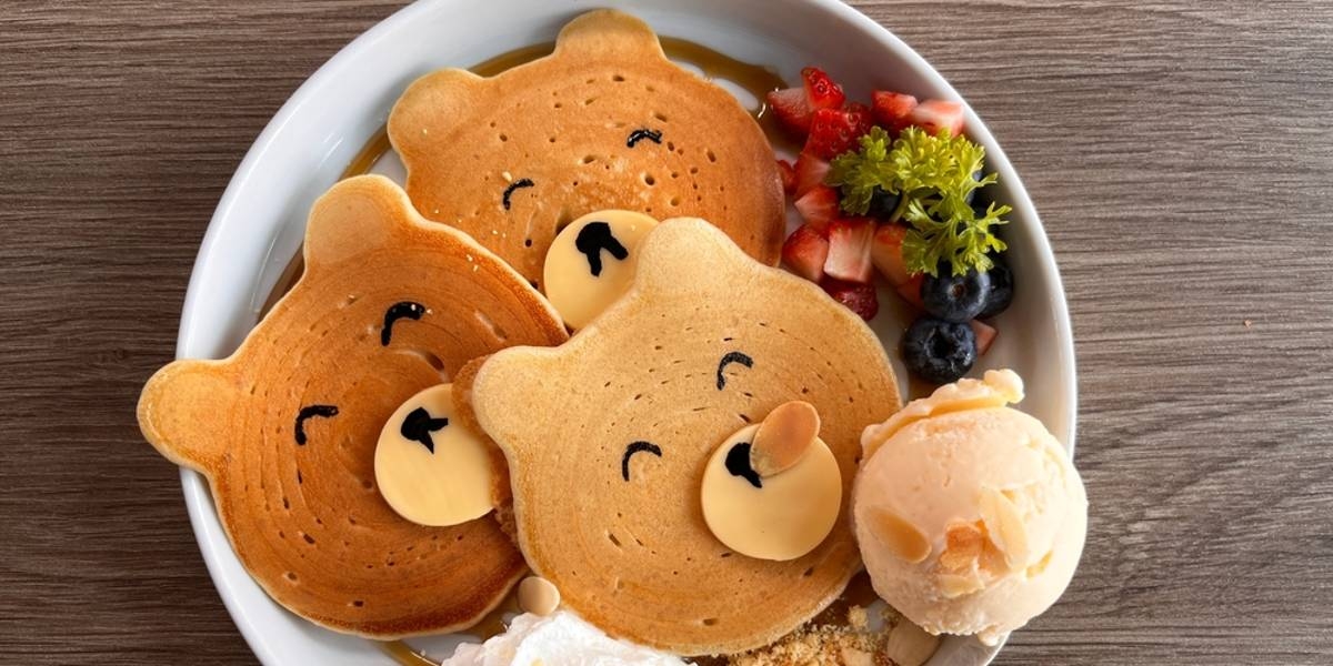 Pancake Beruang Mini, Bisa Jadi Bekal Si Kecil