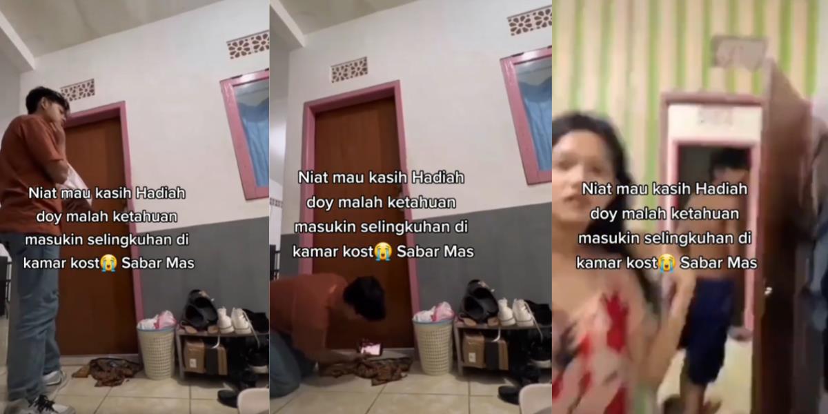 Niat Mau Kasih Kejutan Buat <em>Ayank</em>, Cowok Ini Malah Terkejut Sendiri: Ceweknya Kepergok Berduaan Sama Selingkuhan dalam