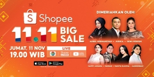 Tampil Berbeda, Shopee 11.11 Big Sale TV Show Usung Tema Baru 'Satu Indonesia”