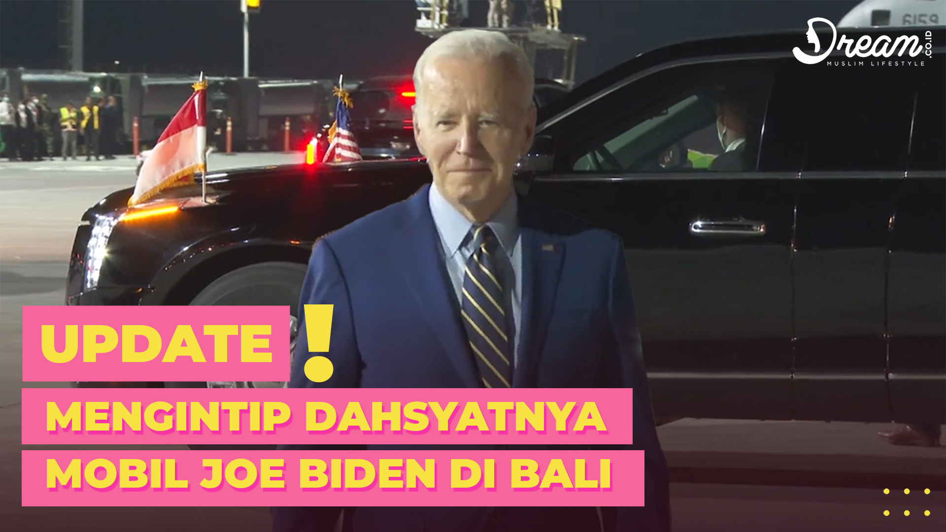 Mengintip Dahsyatnya 'Tunggangan' Joe Biden di Bali