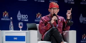 Sandiaga Uno Klaim KTT G20 Berdampak Positif pada Pelaku Ekonomi Kecil di Bali