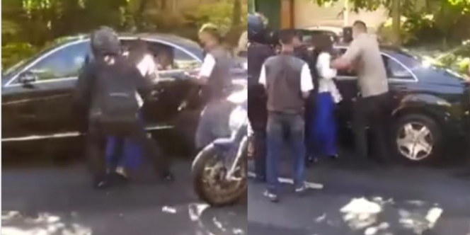 Viral Wanita Bali Terobos Paspampres demi Kaus dan Salaman dengan Jokowi di Mobil