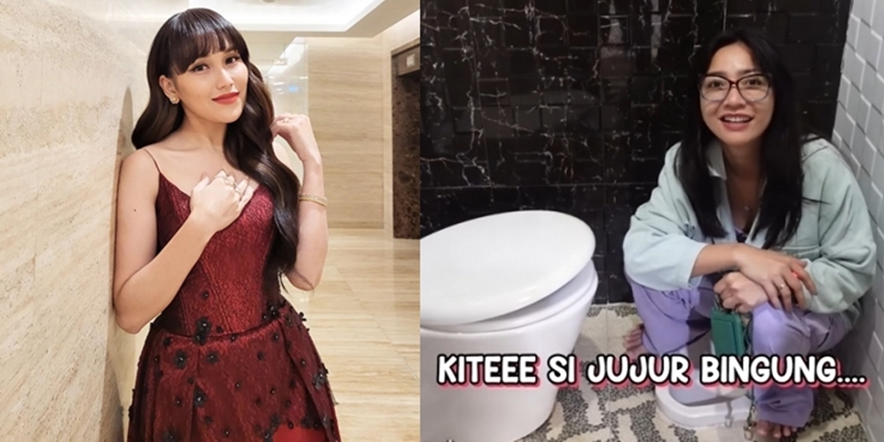 10 Potret Toilet `Aneh` di Rumah Ayu Ting Ting, Satu-Satunya di Dunia, Bikin Tamu Ngakak!