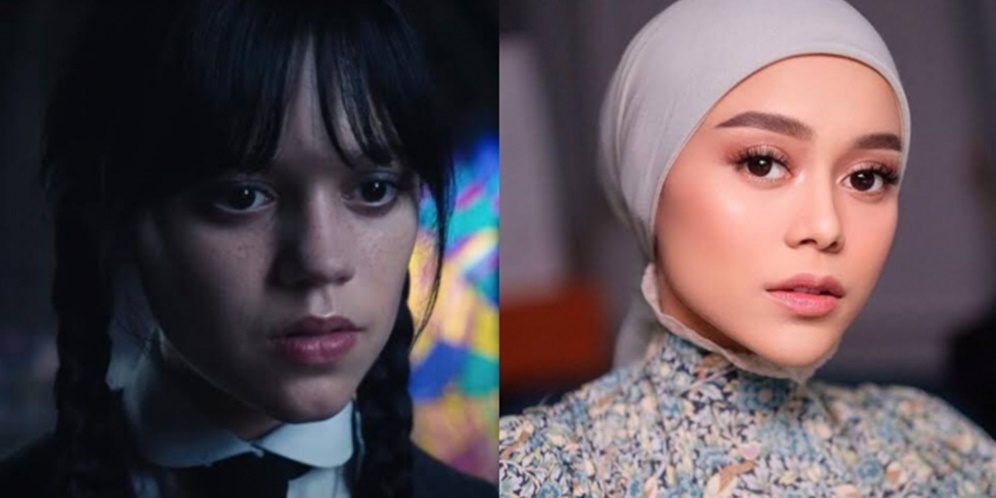 Adu Gaya Lesti Kejora VS Jenna Ortega Pemeran `Wednesday` yang Disebut Mirip, Bak Pinang Dibelah Dua?