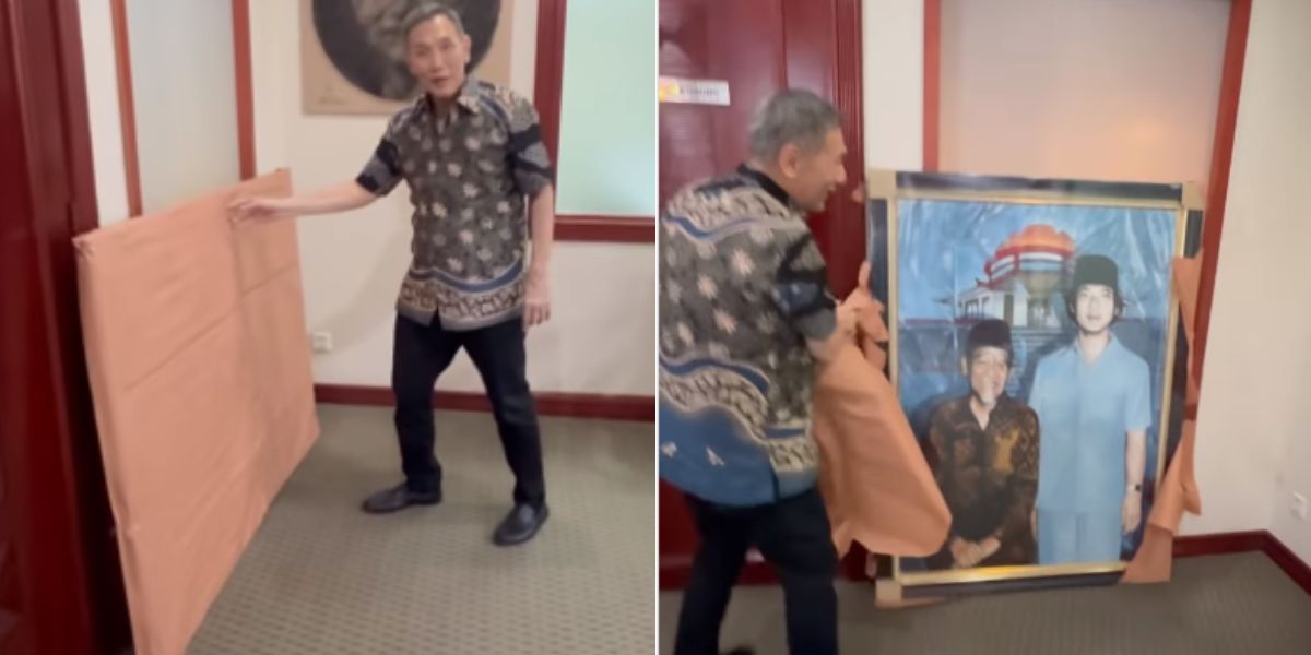 Bos Tol Jusuf Hamka Dapat Kado Foto Masa Muda, Sosok Pria Berpeci di dalam Lukisan Mengubah Jalan Hidupnya