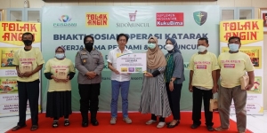 Sido Muncul Beri Operasi Gratis untuk 150 Penderita Katarak di Bandung