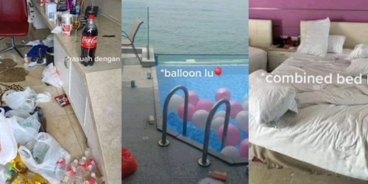 Viral Penampakan Kamar Hotel yang Ditinggal 'Tamu dari Neraka', Penuh Sampah